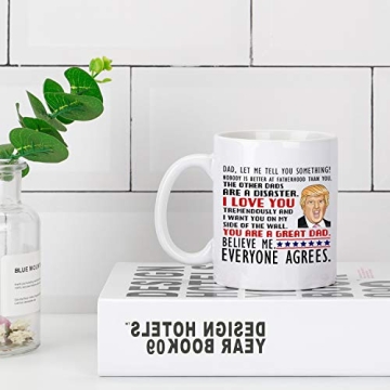 Smartyou Great Dad Mug for Father’s Day & Birthdays