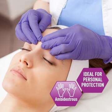 MedPride Powder-Free Nitrile Exam Gloves, X-Large (Pack of 100)