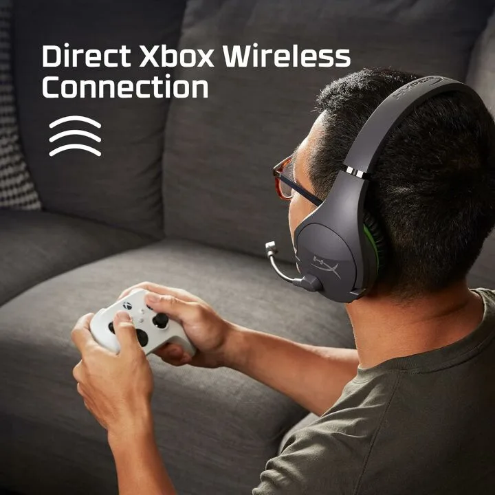 Wireless Xbox Headset with Memory Foam and Noise-Cancelling