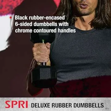 Quality SPRI Dumbbells for Home Workouts and Fitness