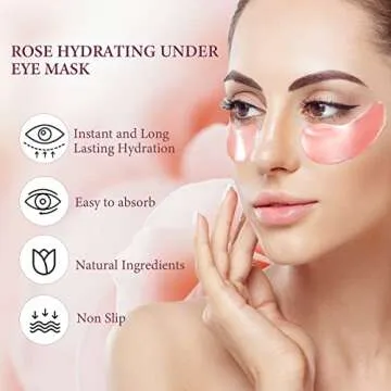 FANMIN Under Eye Masks - Collagen Eye Gel Pads for Refreshing Skin