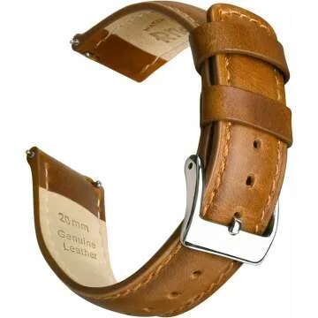 Ritche Quick Release Leather Watch Bands for All Sizes