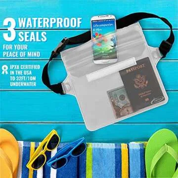 AiRunTech Waterproof Pouch: Safe & Dry for Watersports