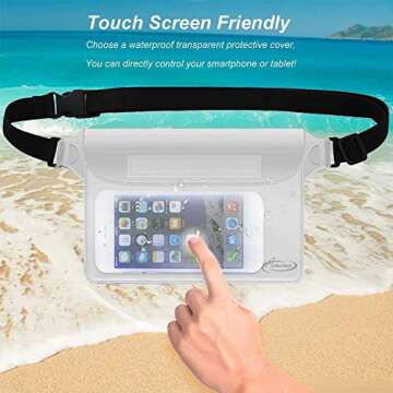 AiRunTech Waterproof Pouch: Safe & Dry for Watersports