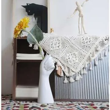 Cute Hand-Shaped Ceramic Vases for Home Decoration