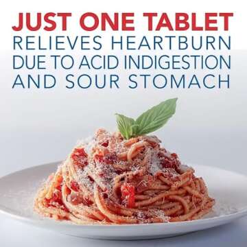 Berkley Jensen Maximum Strength Famotidine 20 mg - 200 Count, Acid Reducer Tablets, Relieves Meal-In...