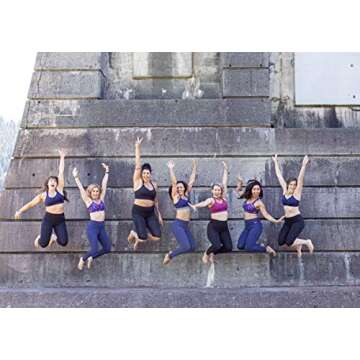 Handful Double Down Sports Bra for Women - Adjustable Comfort