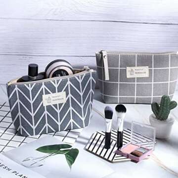 Versatile Cosmetic Organizer for Travel & Vacations