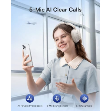 Baseus Bass BH1 NC Headphones - 80 Hour Playtime, ANC