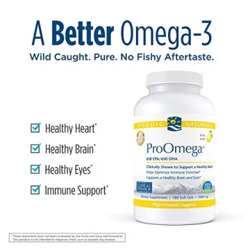 Nordic Naturals ProOmega - High-Potency Fish Oil 180 Soft Gels