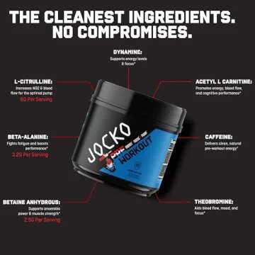 Jocko Fuel Ultimate Pre Workout - Energy Powder for All