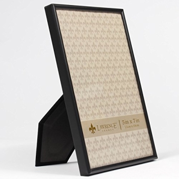 Lawrence Frames 5x7 Simply Black Picture Frame
