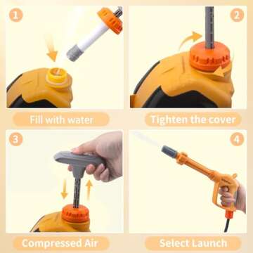 CZOALX Kids Clean Car Wash Toy - Fun & Educational Clean Set