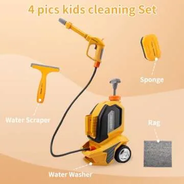 CZOALX Kids Clean Car Wash Toy - Fun & Educational Clean Set