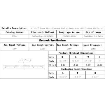 Durolux T5 Grow Light 4 Foot Fixture with Bulbs