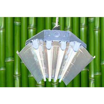 Durolux T5 Grow Light 4 Foot Fixture with Bulbs