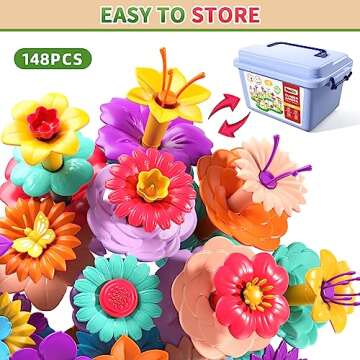 Garbo Star Flower Garden Building Toys for Age 3-6
