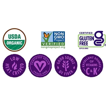 Crunchy Cauliflower Bites, White Cheddar Flavor, Vegan Snacks