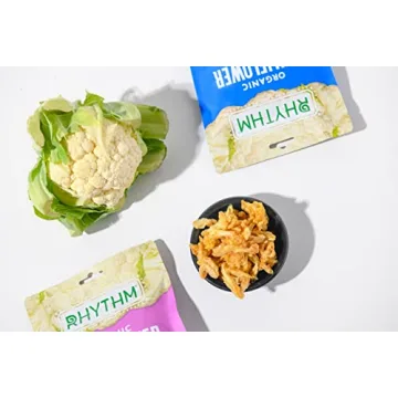 Crunchy Cauliflower Bites, White Cheddar Flavor, Vegan Snacks