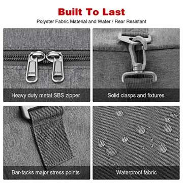 Canway 85L Travel Duffel Bag for Men Women Waterproof