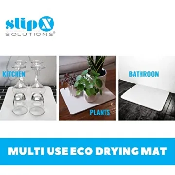 Eco-Friendly Quick Drying Stone Mat for Kitchen & Bathroom