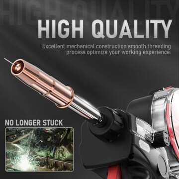 YESWELDER 150A Spool Gun with 10 FT Cable