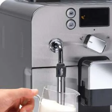 Gaggia Brera Super-Automatic Espresso Machine, Small, 40 fluid ounces, Silver