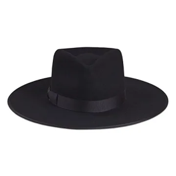 Noir Rancher Wool Felt Fedora - Perfect Summer Accessory