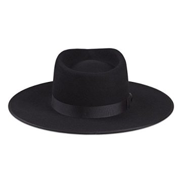 Noir Rancher Wool Felt Fedora - Perfect Summer Accessory