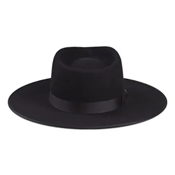Noir Rancher Wool Felt Fedora - Perfect Summer Accessory