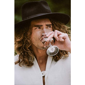 Noir Rancher Wool Felt Fedora - Perfect Summer Accessory