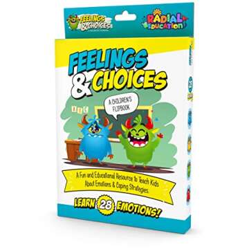 Feelings & Choices Flip Book for Kids Emotional Learning