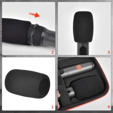 Premium JBL Wireless Microphone Case for Karaoke