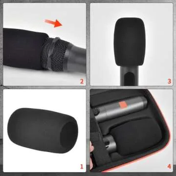 Premium JBL Wireless Microphone Case for Karaoke