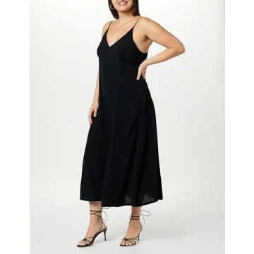 Shop the Drop Women's Isa V-Neck Maxi Dress for Special Occasions