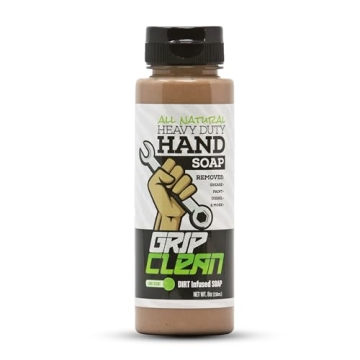 Grip Clean - Hand Cleaner for Mechanics – Heavy-Duty Mechanic Soap, Liquid Hand Soap with Natural ...
