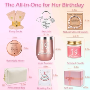 Gift Basket for 19 Year Old Girls - Unique Birthday Ideas