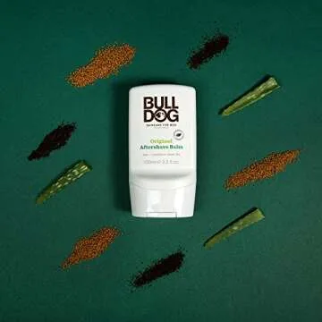 Bulldog Men's Skincare and Grooming Original Aftershave Balm, 3.3 Fl. Oz.