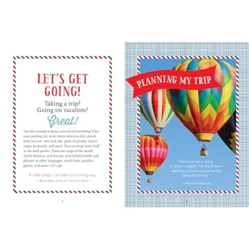 Engaging Kids' Travel Journal for Creative Adventures