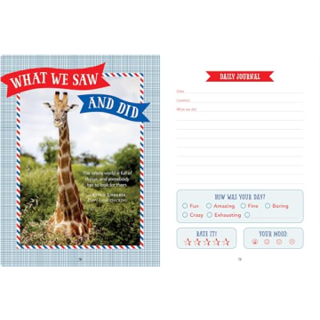 Engaging Kids' Travel Journal for Creative Adventures