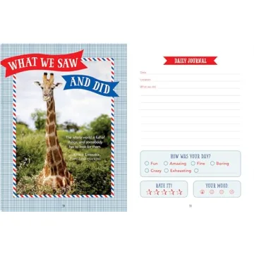 Engaging Kids' Travel Journal for Creative Adventures