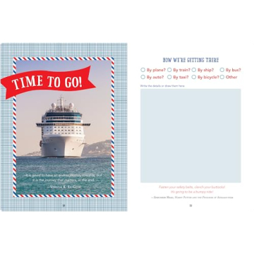 Engaging Kids' Travel Journal for Creative Adventures