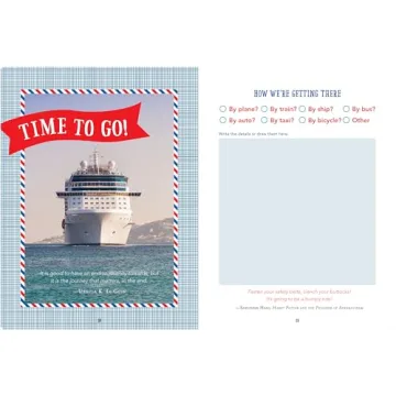 Engaging Kids' Travel Journal for Creative Adventures