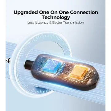 MAILANGSHI Dual Wireless Microphone System with 50H Battery