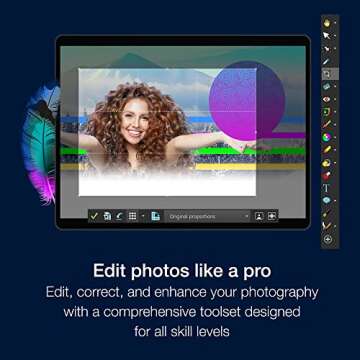 Corel PaintShop Pro 2023 Ultimate | Powerful Photo Editing & Graphic Design Software + Creative Suite | Amazon Exclusive ParticleShop + 5 Brush Starter Pack [PC Download]