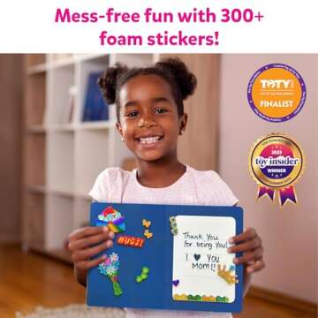 Skillmatics Art & Craft Activity - Foil Fun Card Making Set, No Mess Art for Kids, Craft Kits & Supplies, DIY Creative Activity, Valentine's Day Gifts for Girls & Boys Ages 4, 5, 6, 7, 8, 9