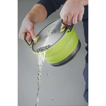 GSI Outdoors Escape Collapsible Cooking Pot for Camping