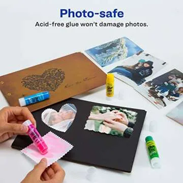 Avery Color Glue Sticks - Washable, Nontoxic and Bright!