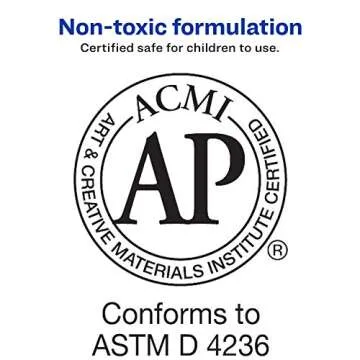 Avery Color Glue Sticks - Washable, Nontoxic and Bright!