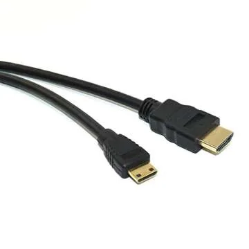 CBUS 10ft HDMI to Mini HDMI Cable for Nikon & Canon Cameras